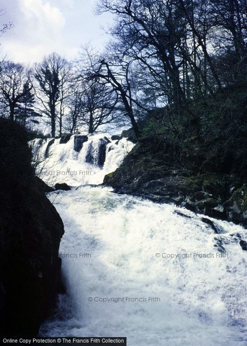 Photo of Betws Y Coed, Swallow Falls, The Lower Falls 1987