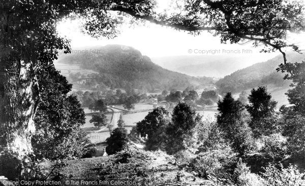 Photo of Betws Y Coed, The Llugwy Valley From Above Miners Bridge 1891