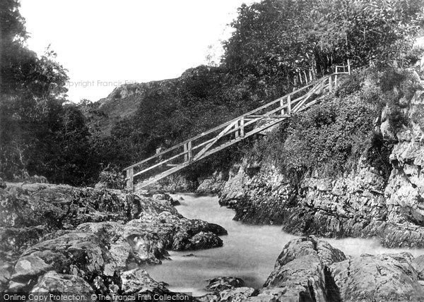 Photo of Betws Y Coed, The Miners Bridge c.1870