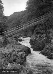 The River From Miners Bridge 1953, Betws-Y-Coed