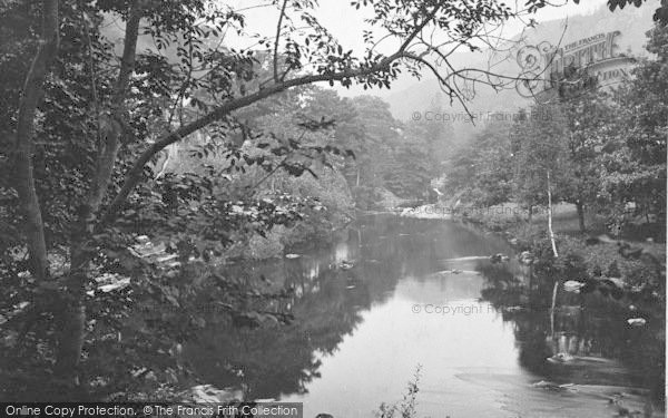 Photo of Betws Y Coed, The River Llugwy c.1880