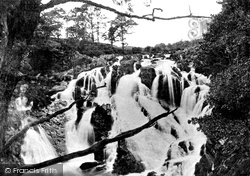 The Swallow Falls c.1870, Betws-Y-Coed