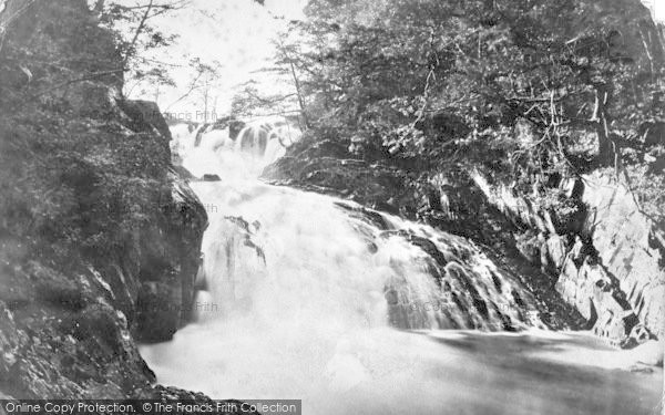 Photo of Betws Y Coed, The Swallow Falls From Below c.1890