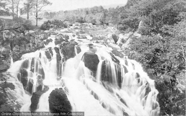 Photo of Betws Y Coed, Upper Swallow Falls c.1880