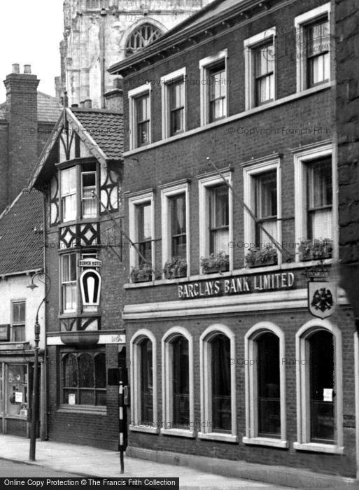 Photo of Beverley, Barclays Bank, North Bar Within c.1955