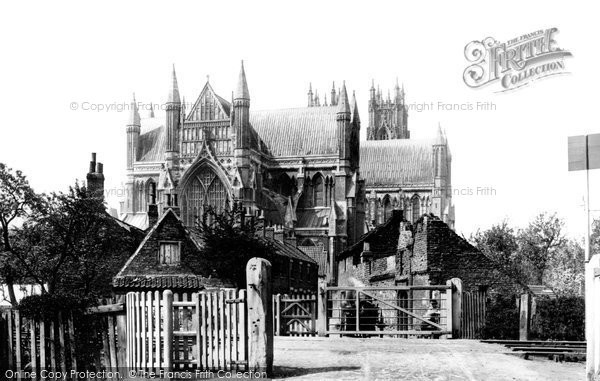 Photo of Beverley, East End From Chantry Lane 1886
