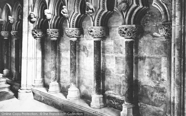 Photo of Beverley, Minster, Arcading In The Nave c.1862