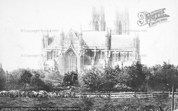 Photo of Beverley, Minster From The East c.1885