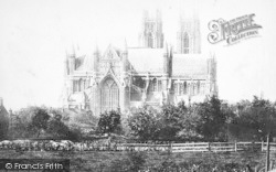 Minster From The East c.1885, Beverley