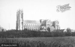 Minster, From The Fields c.1885, Beverley