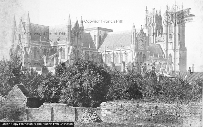 Photo of Beverley, Minster, From The North East c.1880