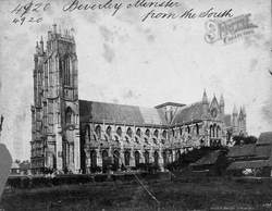 Minster, From The South c.1880, Beverley