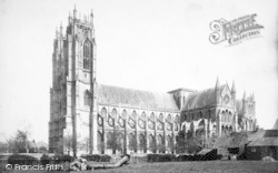 Minster From The South West c.1885, Beverley