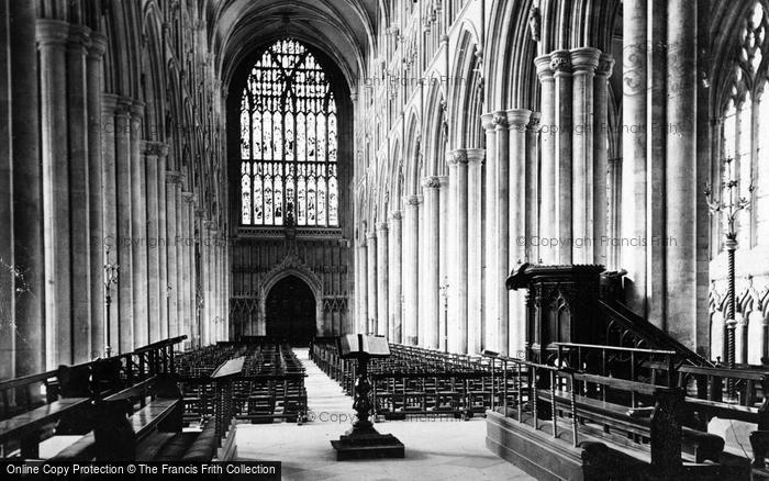 Photo of Beverley, Minster Interior c.1880