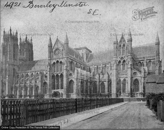 Photo of Beverley, Minster, South East c.1880