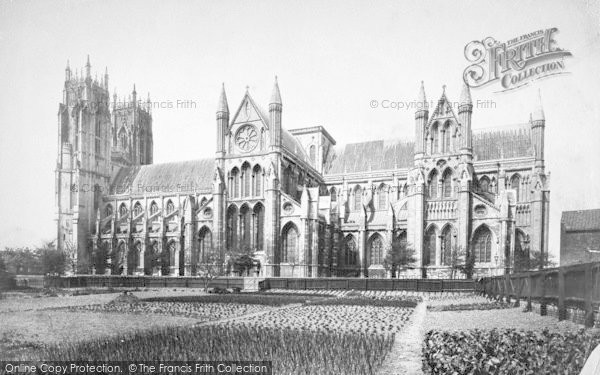 Photo of Beverley, Minster, South Side c.1885