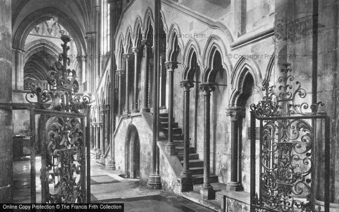 Photo of Beverley, Minster, The Chapter House Steps 1900
