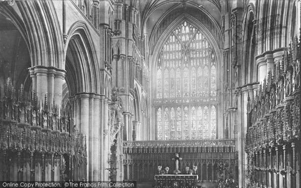Photo of Beverley, Minster, The Choir 1894
