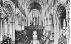 Minster, The Choir c.1955, Beverley