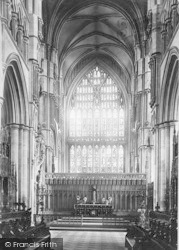 Minster, The Choir East 1894, Beverley