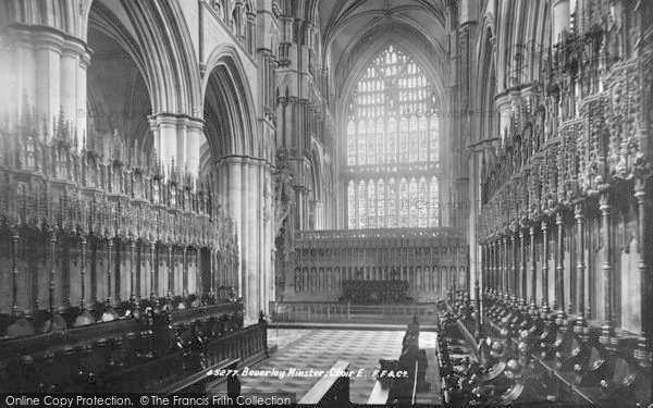 Photo of Beverley, Minster, The Choir East 1900