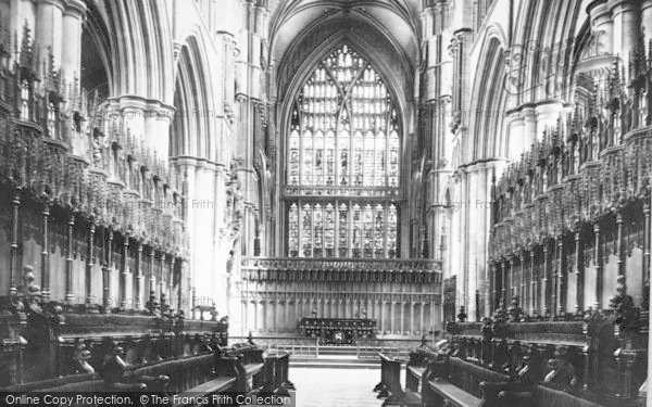 Photo of Beverley, Minster, The Choir East c.1885
