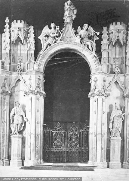 Photo of Beverley, Minster, The Choir Screen c.1862