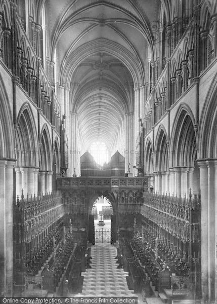 Photo of Beverley, Minster, The Choir West 1894