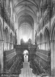 Minster, The Choir West 1894, Beverley