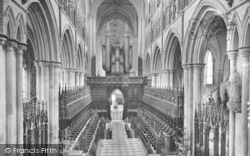 Minster, The Choir West 1918, Beverley
