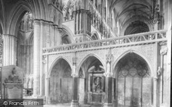 Minster, The Lady Chapel 1900, Beverley