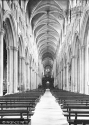 Minster, The Nave c.1955, Beverley