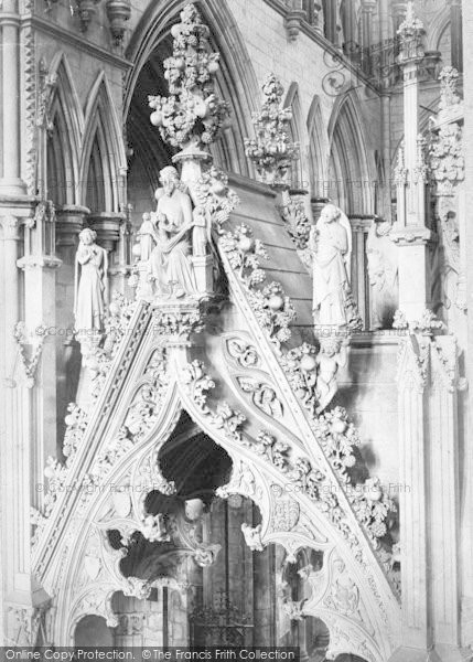 Photo of Beverley, Minster, The Percy Shrine 1894