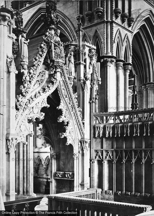 Photo of Beverley, Minster, The Percy Shrine c.1873