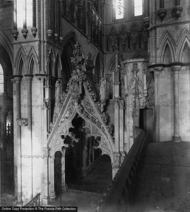 Photo of Beverley, Minster, The Percy Shrine c.1880