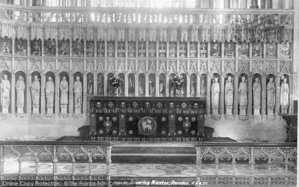 Photo of Beverley, Minster, The Reredos 1900