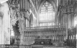Minster, The Reredos And Percy Shrine 1900, Beverley