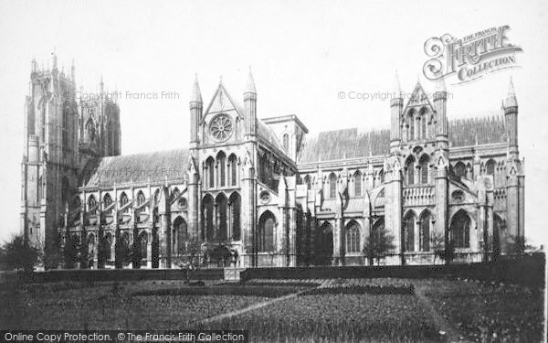 Photo of Beverley, Minster, The South Side c.1885