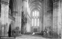 Minster, View Across Transept 1894, Beverley