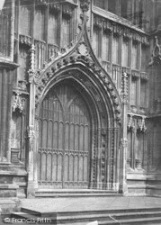Minster, West Door c.1873, Beverley
