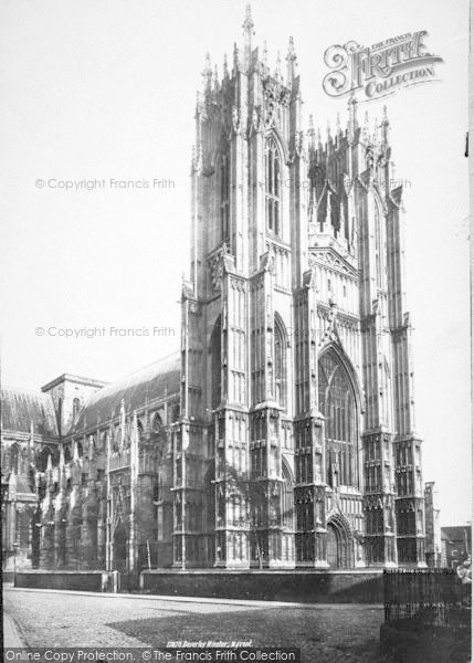 Photo of Beverley, Minster, West Front c.1885