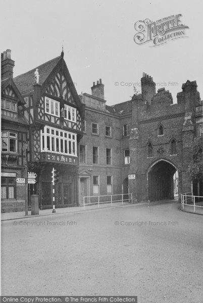 Photo of Beverley, North Bar From Without c.1955