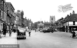 Saturday Market Place c.1955, Beverley