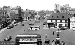 Saturday Market Place c.1955, Beverley