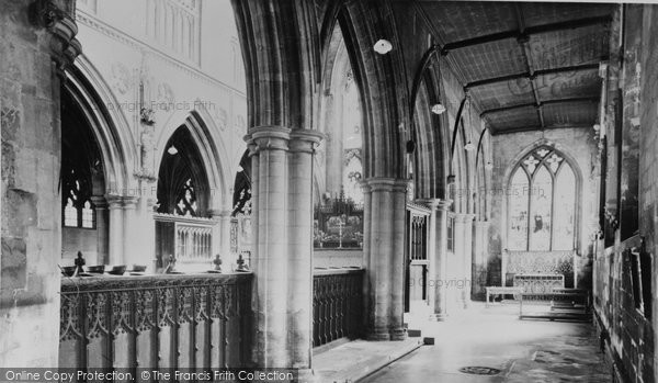 Photo of Beverley, St Catherine's Chapel, St Mary's Church c.1955