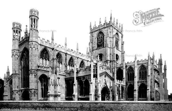 Photo of Beverley, St Mary's Church 1886