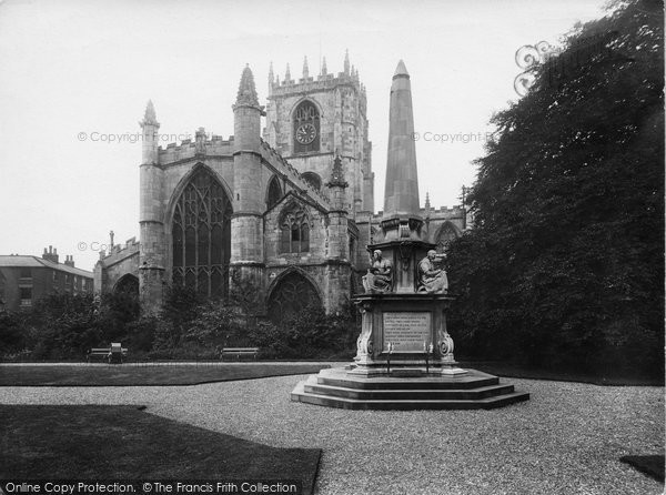 Photo of Beverley, St Mary's Church And War Memorial 1927