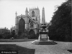 St Mary's Church And War Memorial 1927, Beverley
