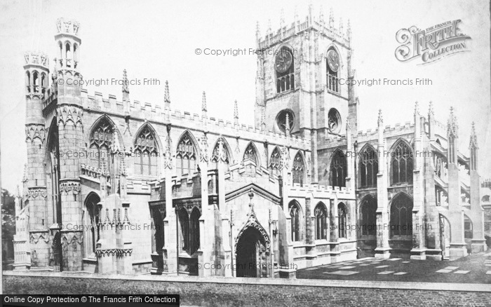 Photo of Beverley, St Mary's Church c.1880