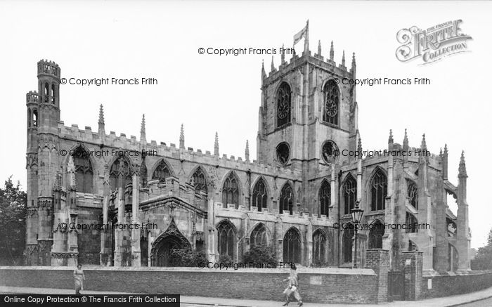 Photo of Beverley, St Mary's Church c.1950